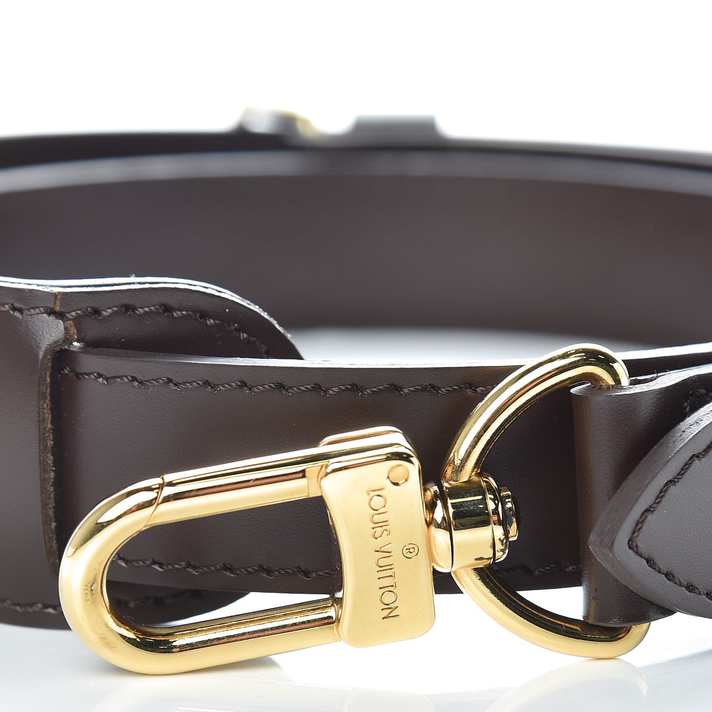 Calfskin Keepall Bandouliere Adjustable Shoulder Strap Brown