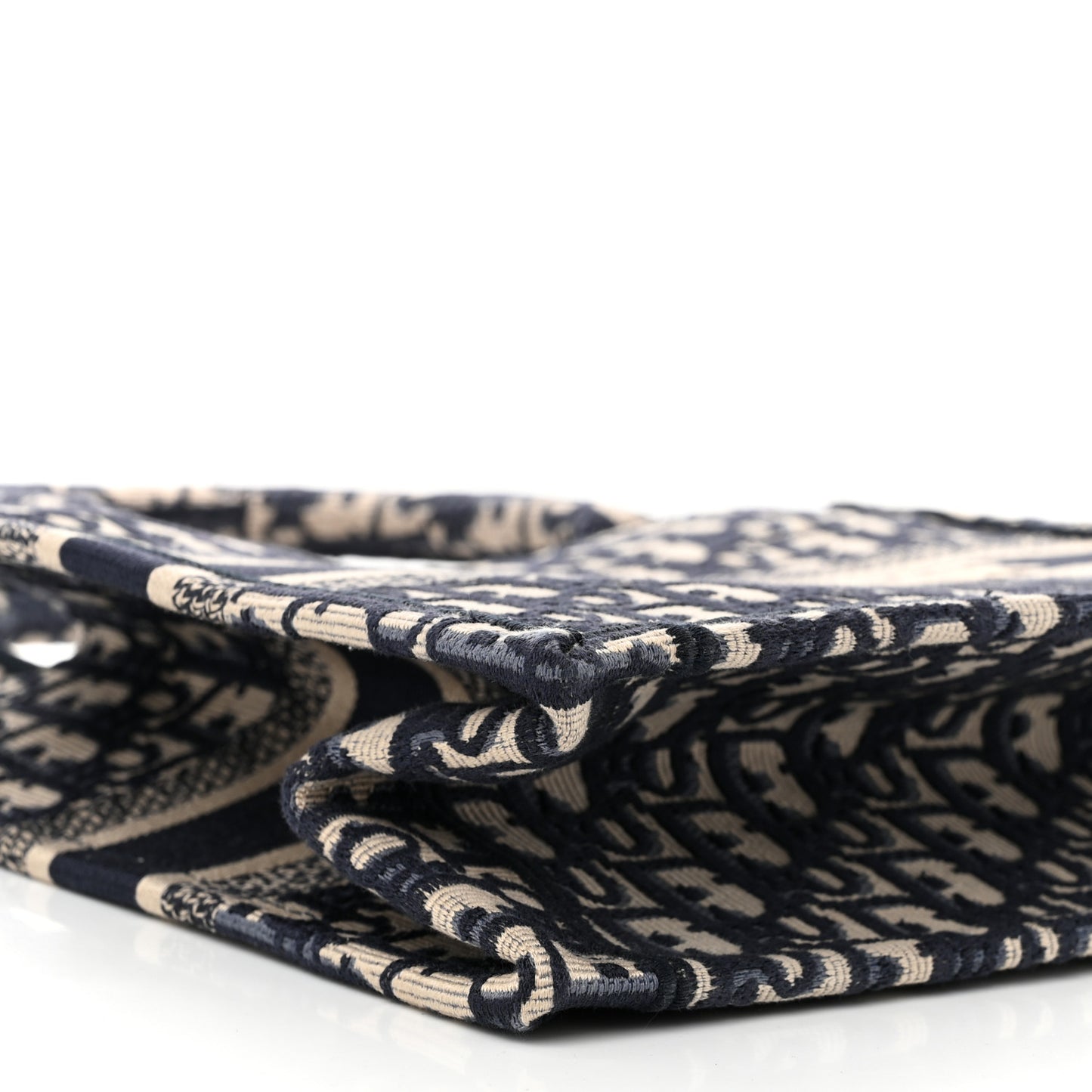 Oblique Small Book Tote Blue Multicolor