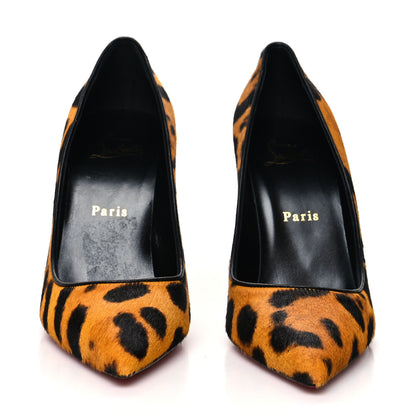 Christian Louboutin Calf Hair Leopard Kate 100 Pumps 37 Spicy 2 of 8