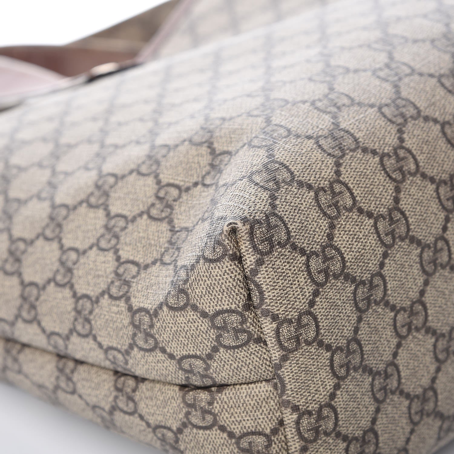 Gucci GG Plus Monogram Medium Signature Web Loop Tote Brown 14 of 17