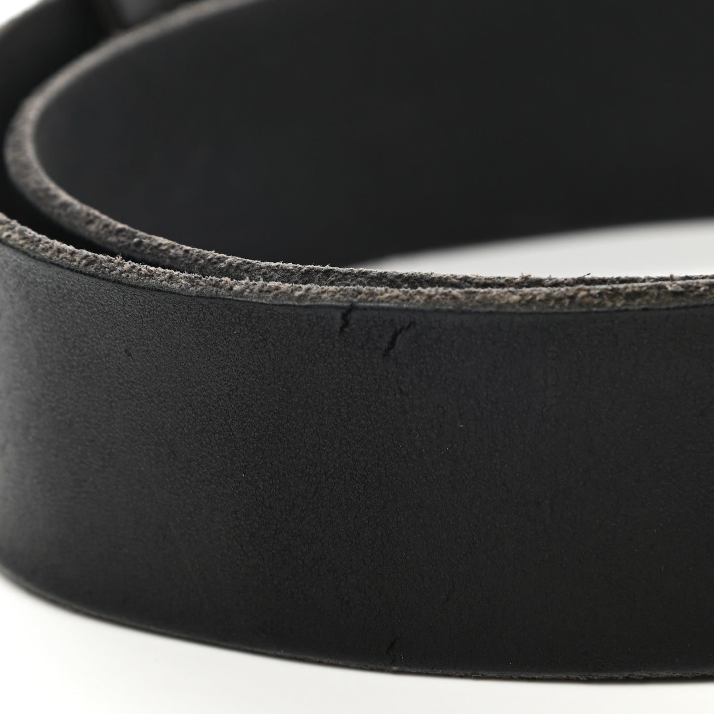 Faded Calfskin Double G 40mm Belt 75 30 Black