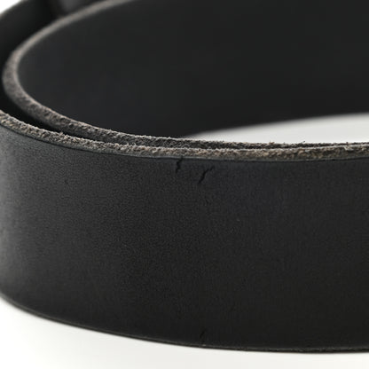Gucci Faded Calfskin Double G 40mm Belt 75 30 Black 6 of 6