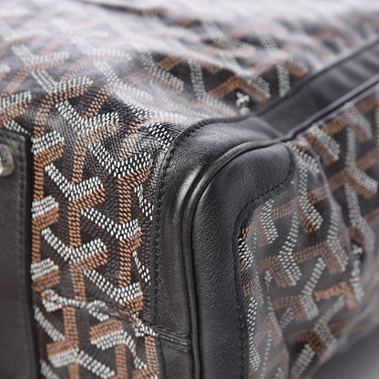 Goyard Goyardine Voltaire Tote Black 11 of 12