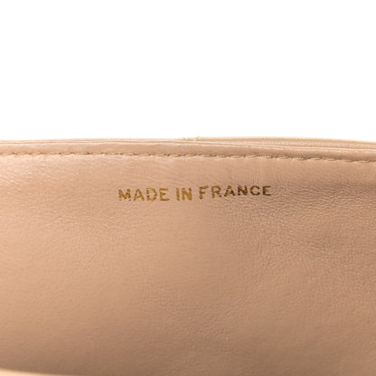 Chanel Lambskin Quilted Small Single Flap Beige 7 of 13
