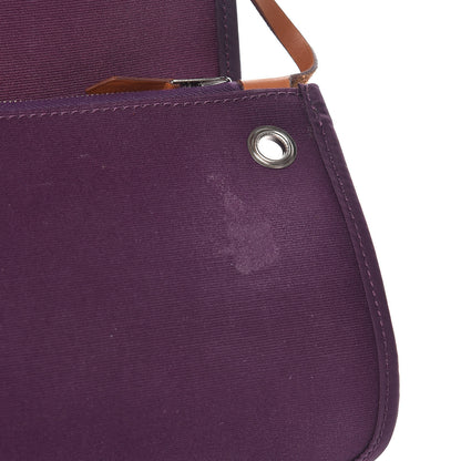 Hermes Vache Hunter Toile Herbag Zip 31 PM Fauve Cassis 15 of 15