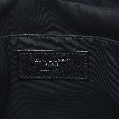 Saint Laurent Calfskin Monogram Lou Camera Bag Icy White 5 of 16
