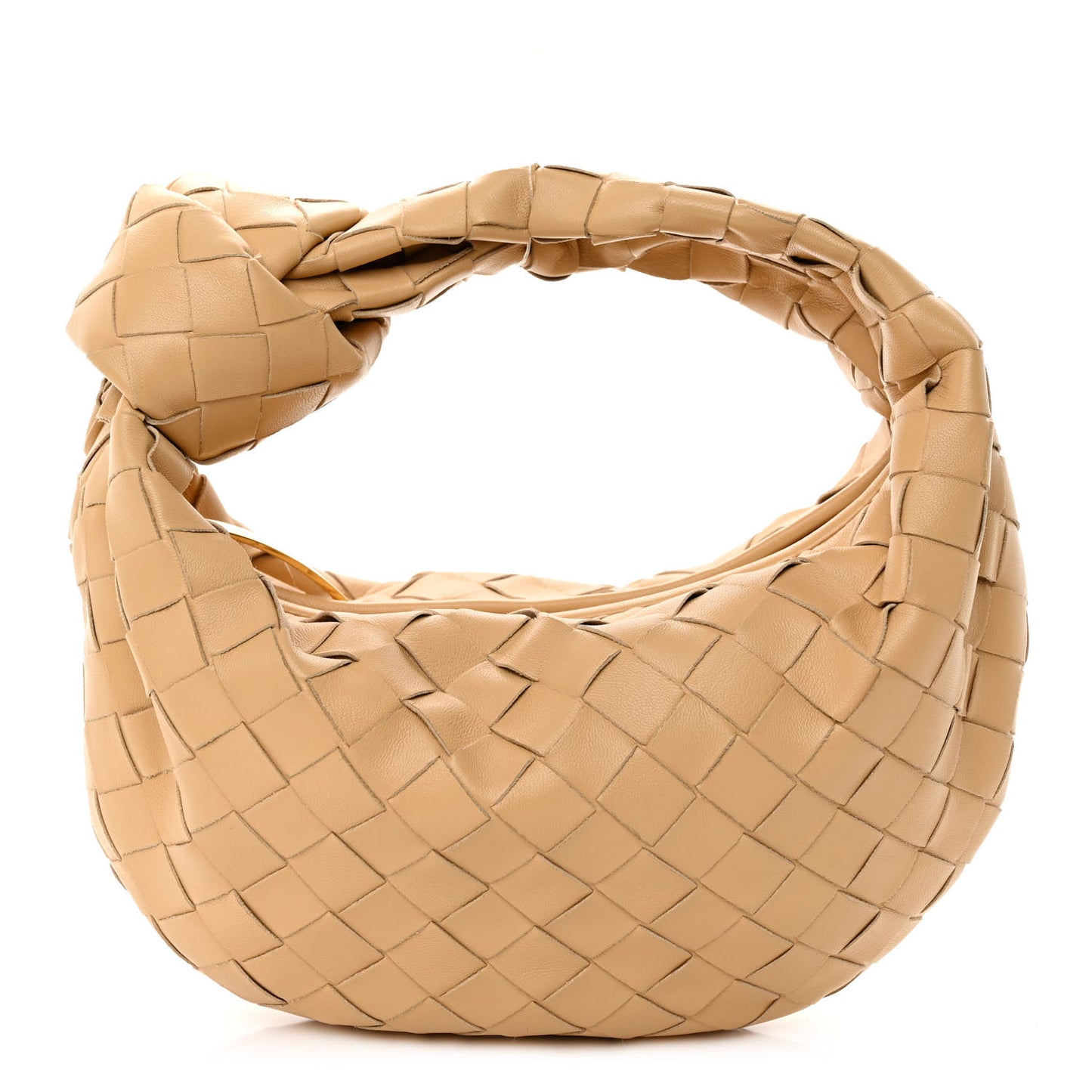 Nappa Intrecciato Mini Jodie Almond