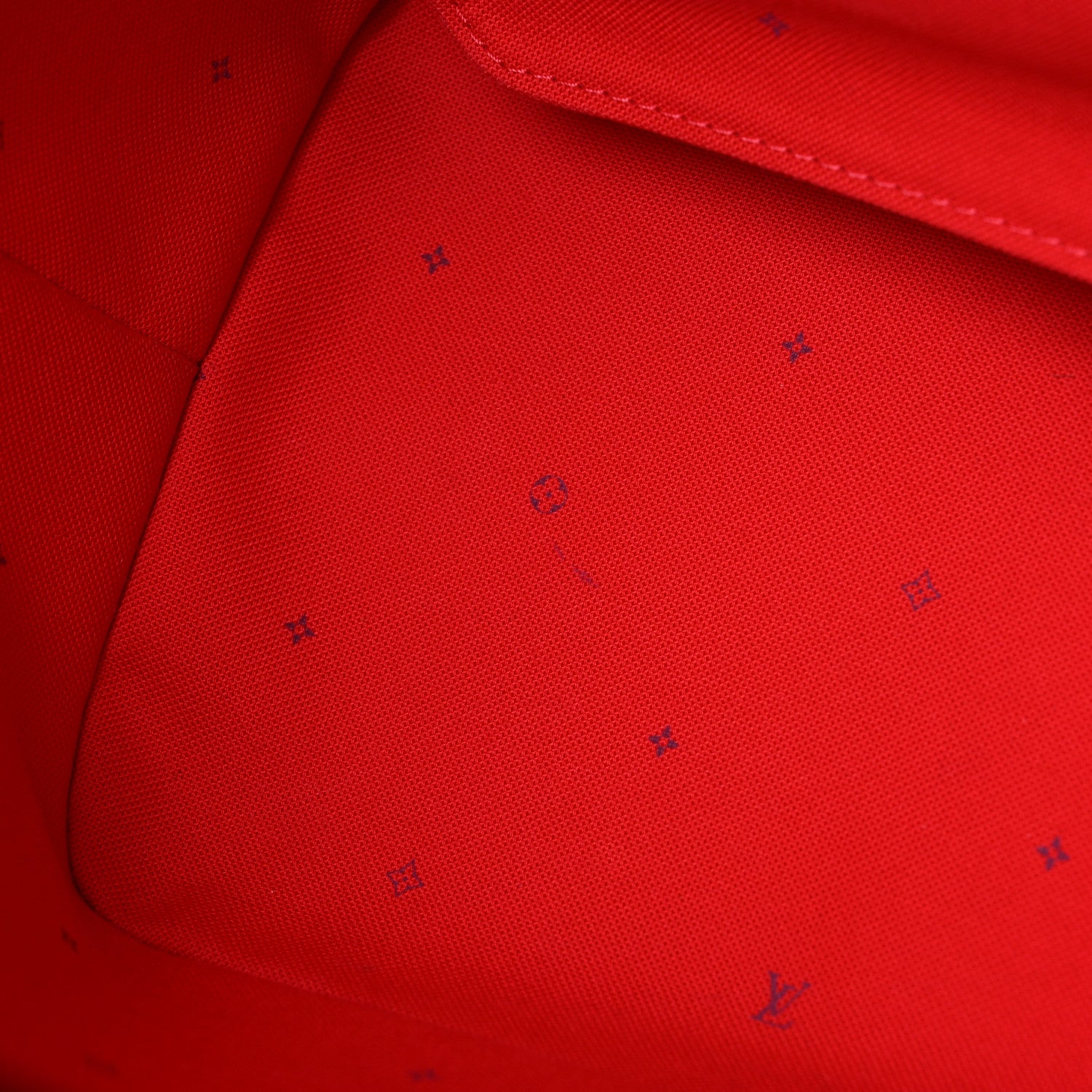 Louis Vuitton Monogram Escale Neverfull MM Rouge 9 of 11