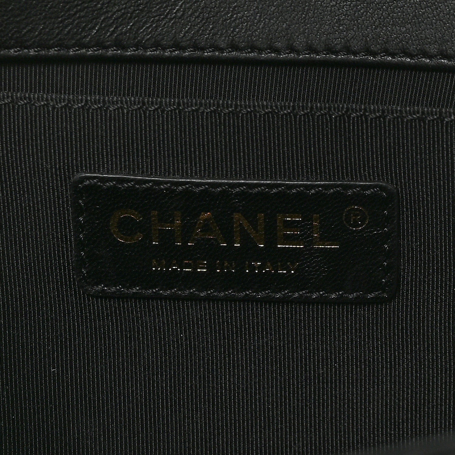 Chanel Lambskin Quilted Medium Boy Flap Black 6 of 10