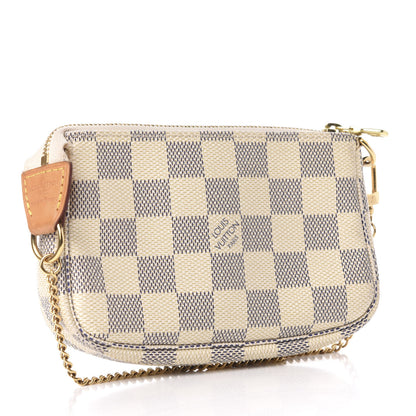Louis Vuitton Damier Azur Mini Pochette Accessories 3 of 7