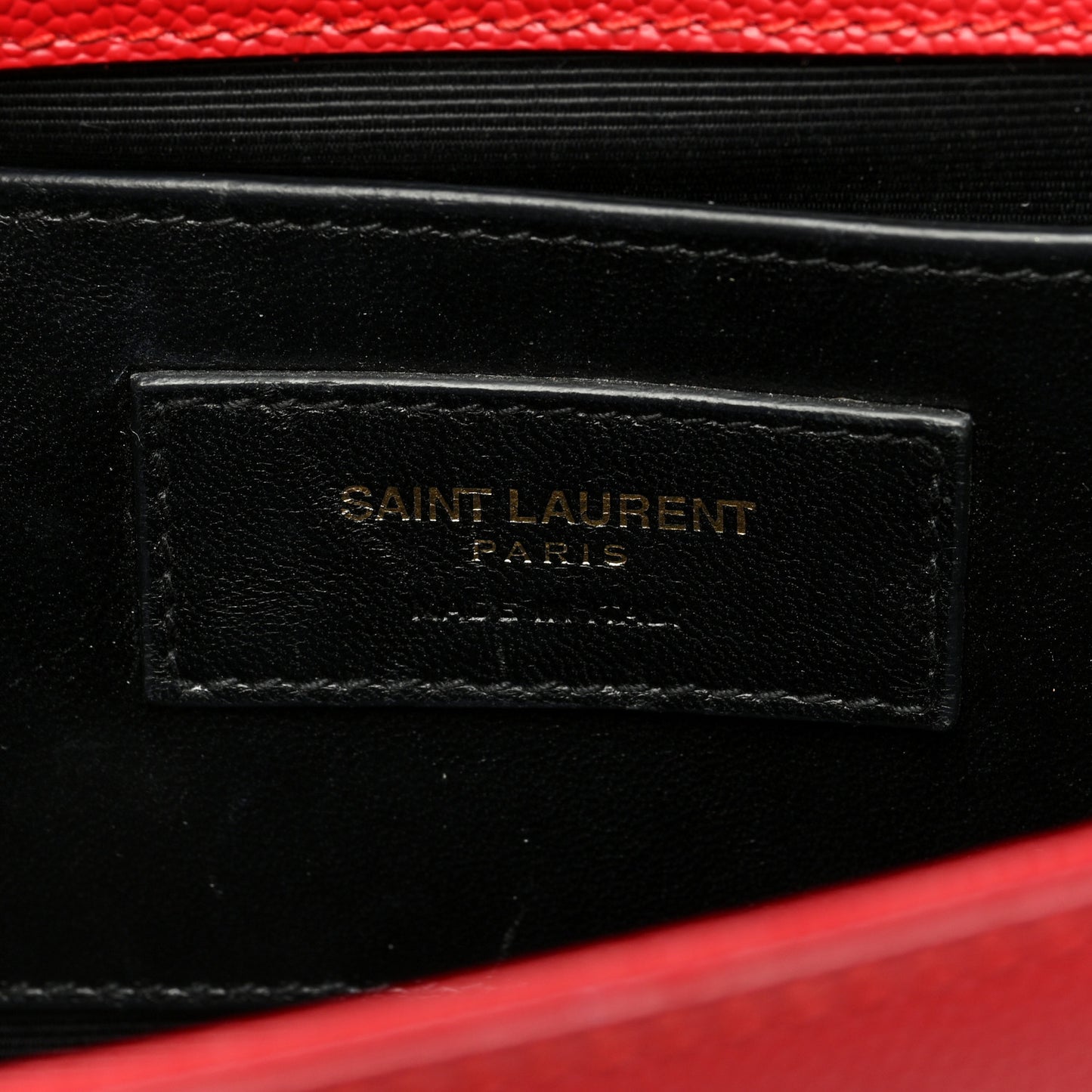 Grain De Poudre Medium Monogram Kate Satchel Red