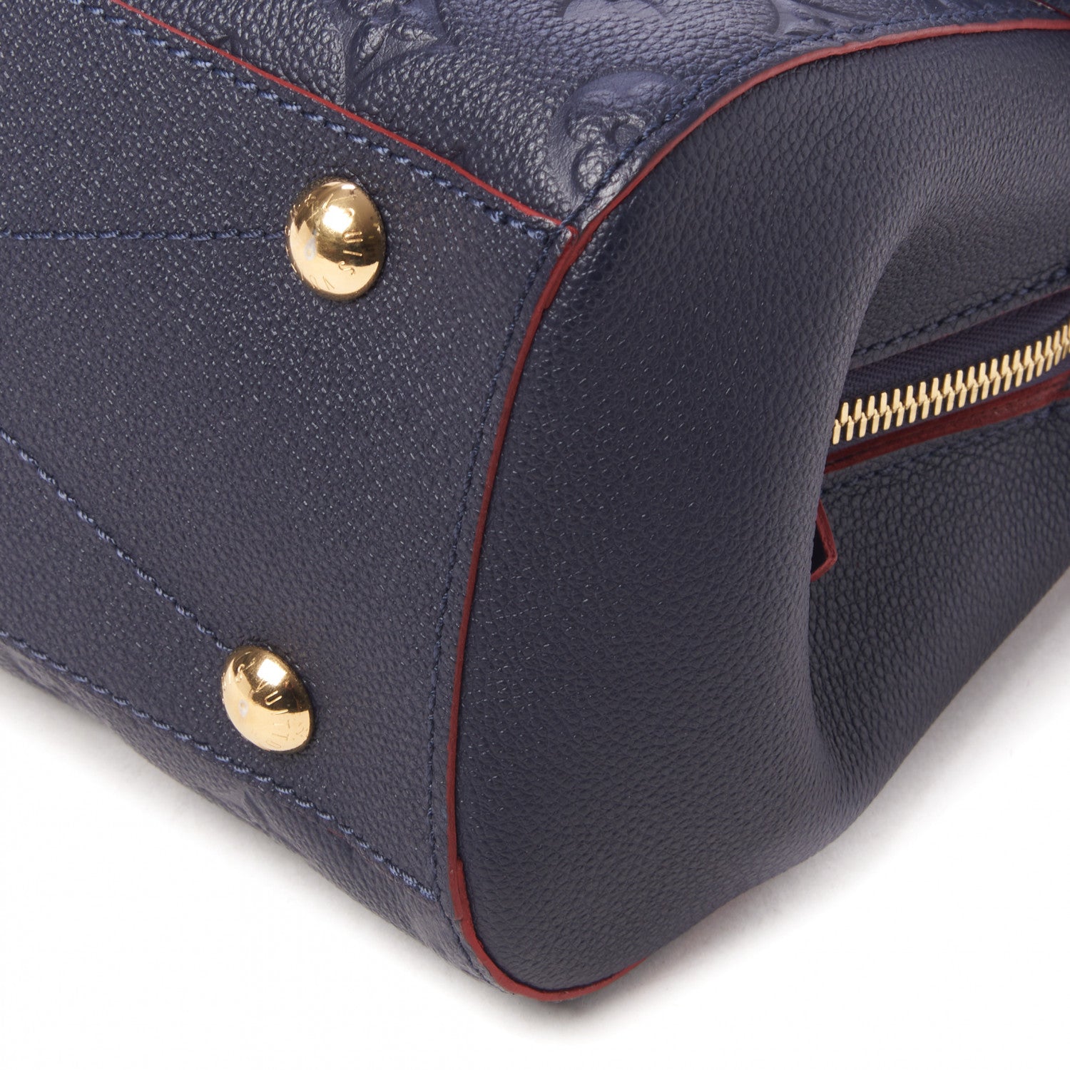 Louis Vuitton Empreinte Montaigne BB Marine Rouge 5 of 8