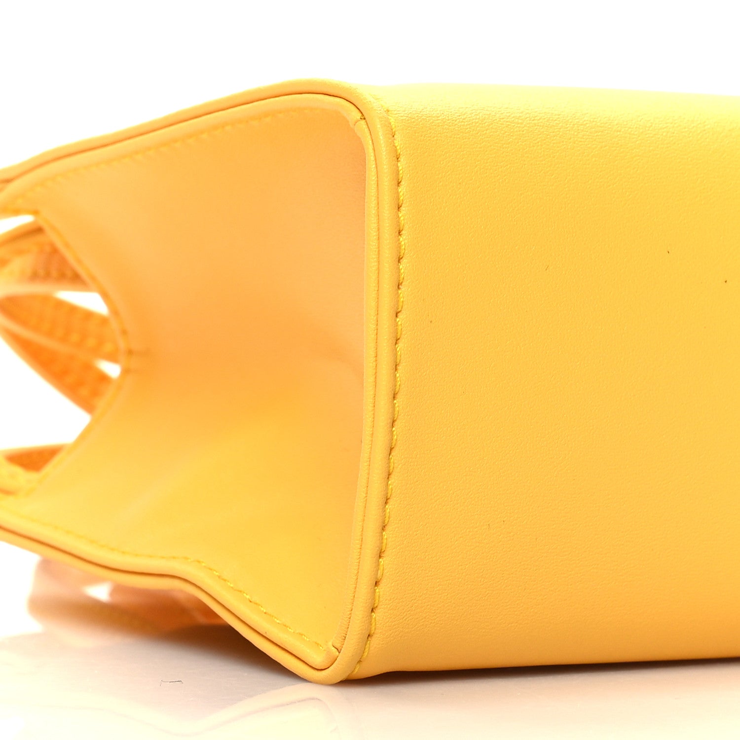 Telfar Vegan Leather Small Shopping Bag Margarine 8 of 9