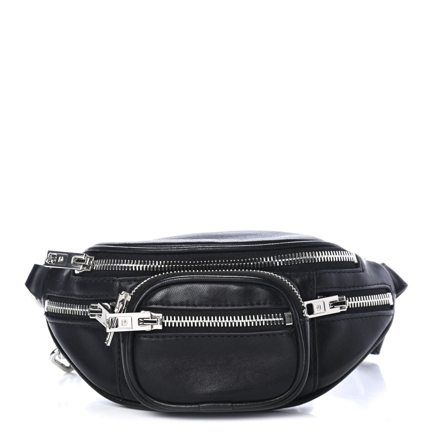 Lambskin Mini Attica Belt Bag Black