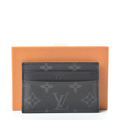 Louis Vuitton Monogram Eclipse Porte-Cartes Double Card Holder 12 of 12