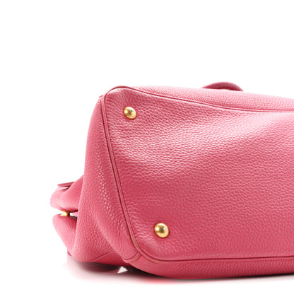 Prada Vitello Daino Tote Peonia 9 of 11