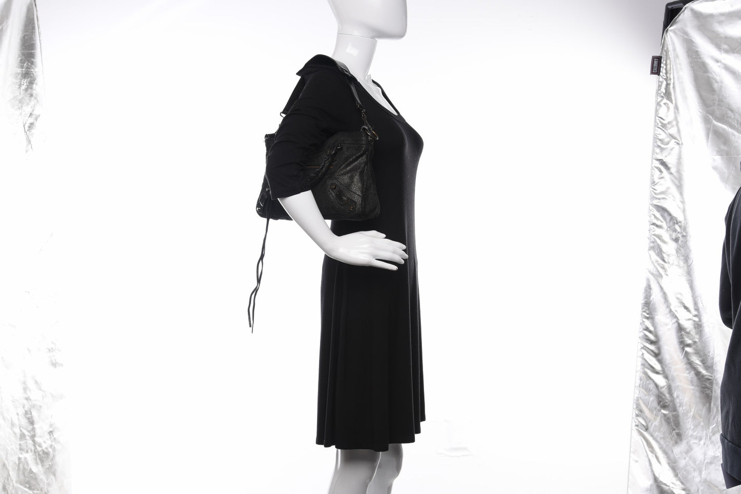 Craquele Calfskin First Black