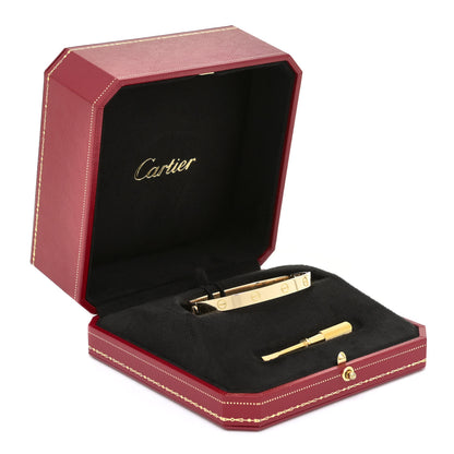 Cartier 18K Yellow Gold LOVE Bracelet 18 5 of 5
