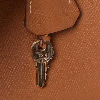Hermes Courchevel Kelly Sellier 28 Gold 32 of 49