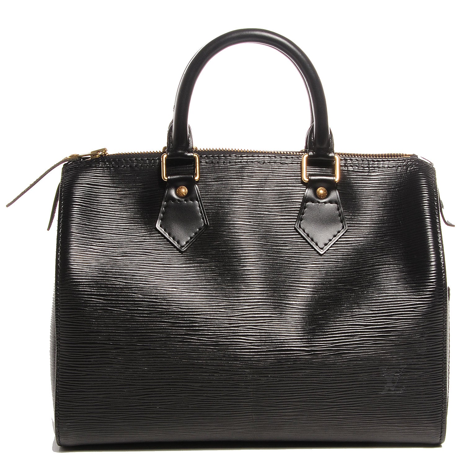 Louis Vuitton Epi Speedy 25 Black 1 of 8
