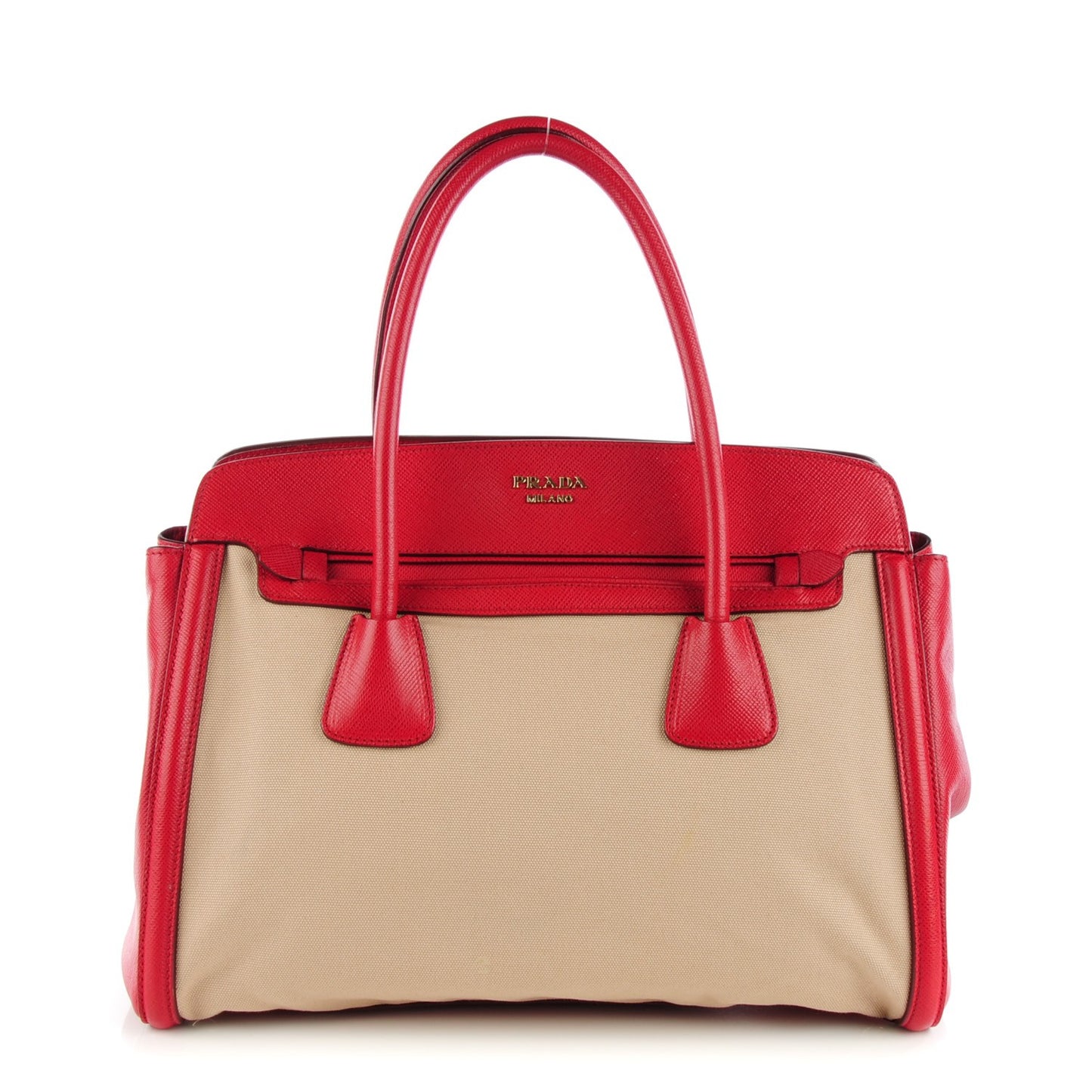 Canvas CaNappa Saffiano Tote Corda Fuoco