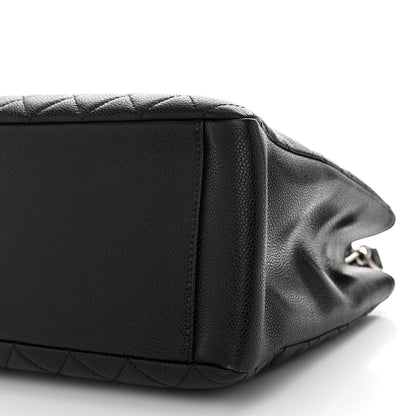Chanel Caviar Quilted Grand Shopping Tote GST Black 10 of 11