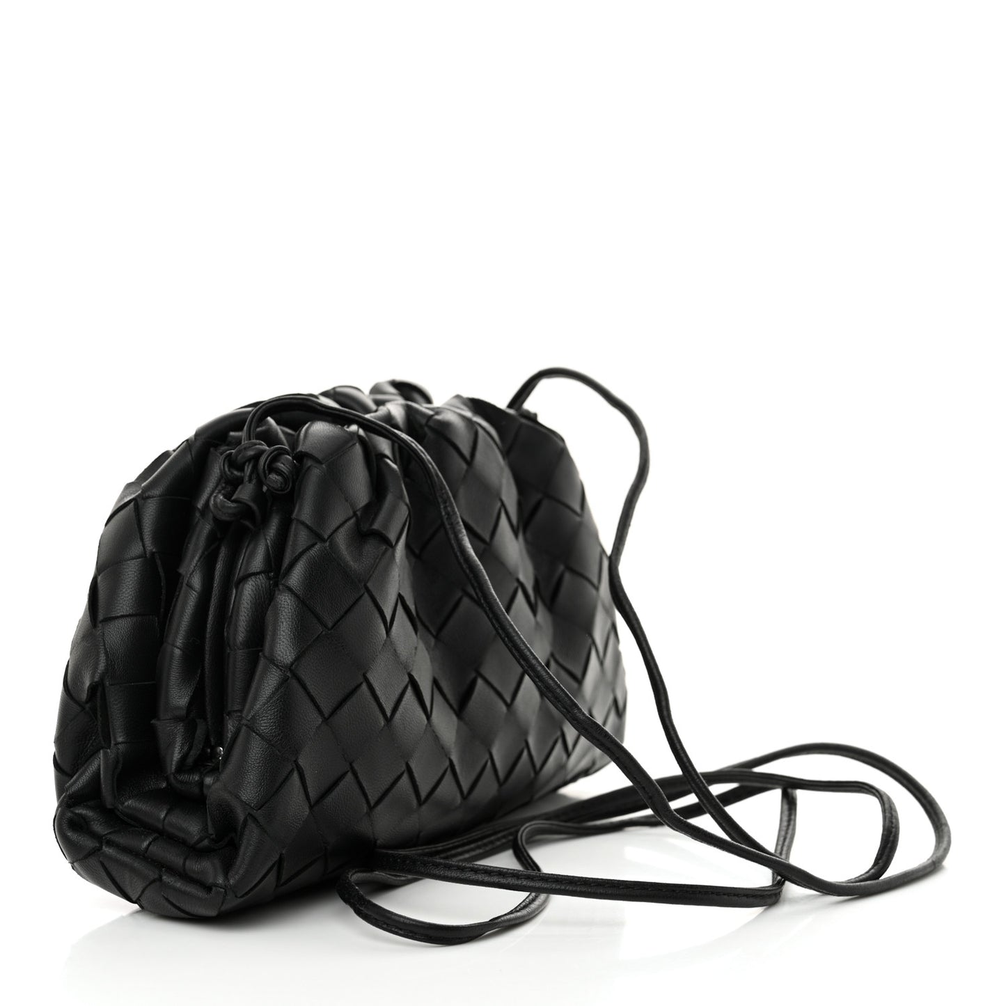 Nappa Intrecciato The Mini Pouch Black