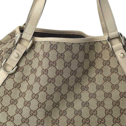 Gucci Monogram Medium Abbey Shoulder Bag Off White 10 of 10