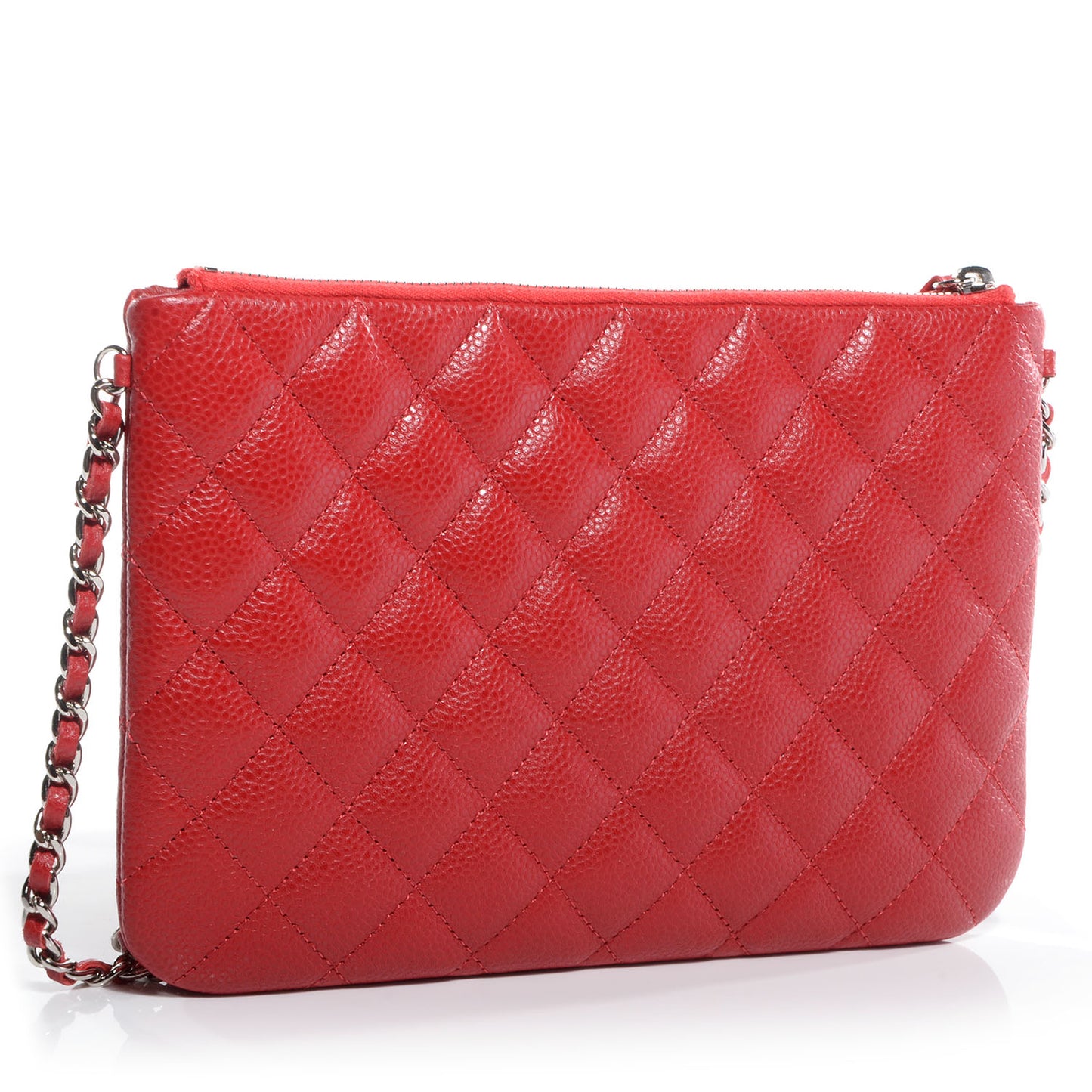 Caviar Daily Zip Crossbody Red