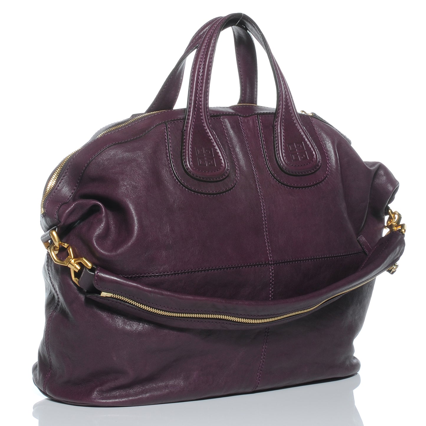Leather Large Nightingale Purple