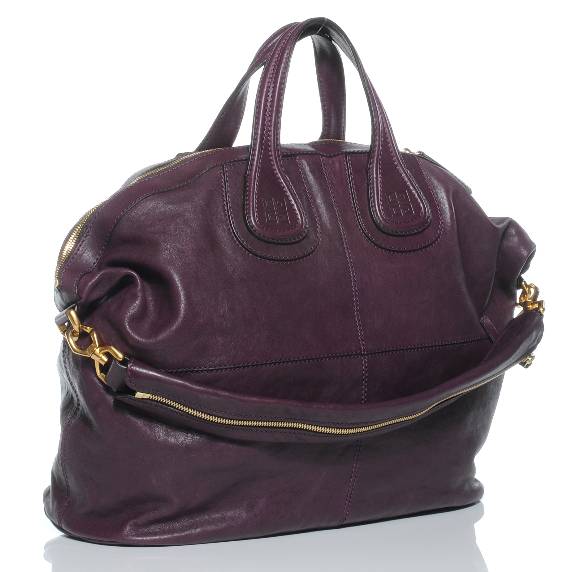 Givenchy Leather Large Nightingale Purple 3 of 7