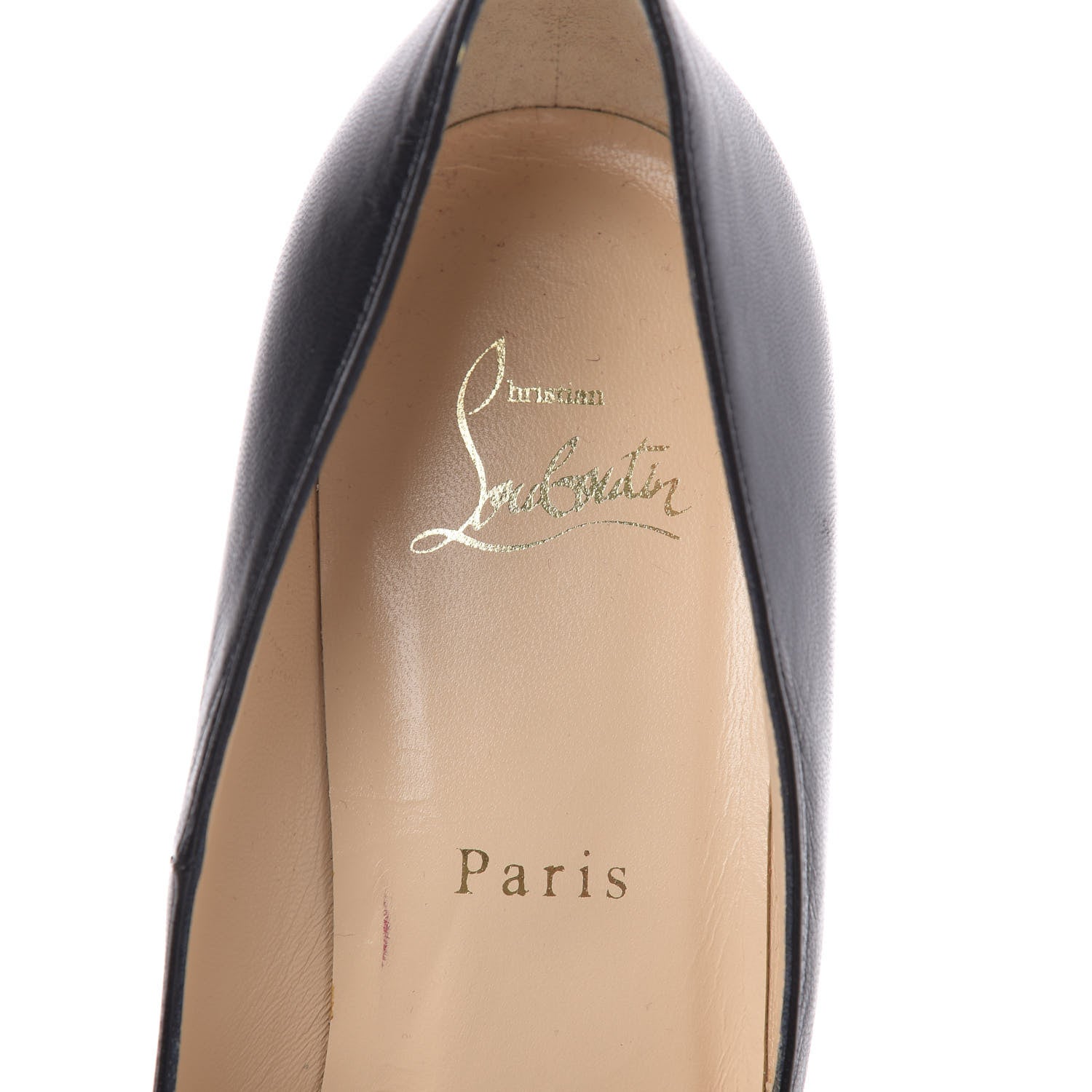 Christian Louboutin Kid Bianca 120 Pumps 38 Black 8 of 8