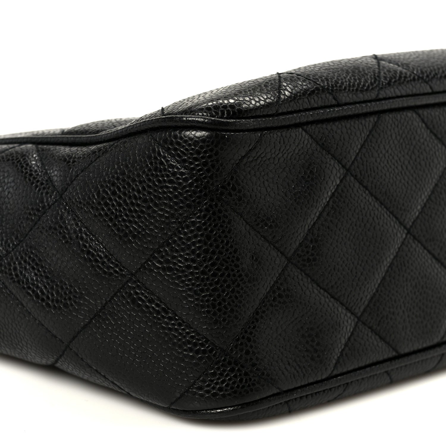 Chanel Caviar Quilted Shoulder Bag Black 9 of 10