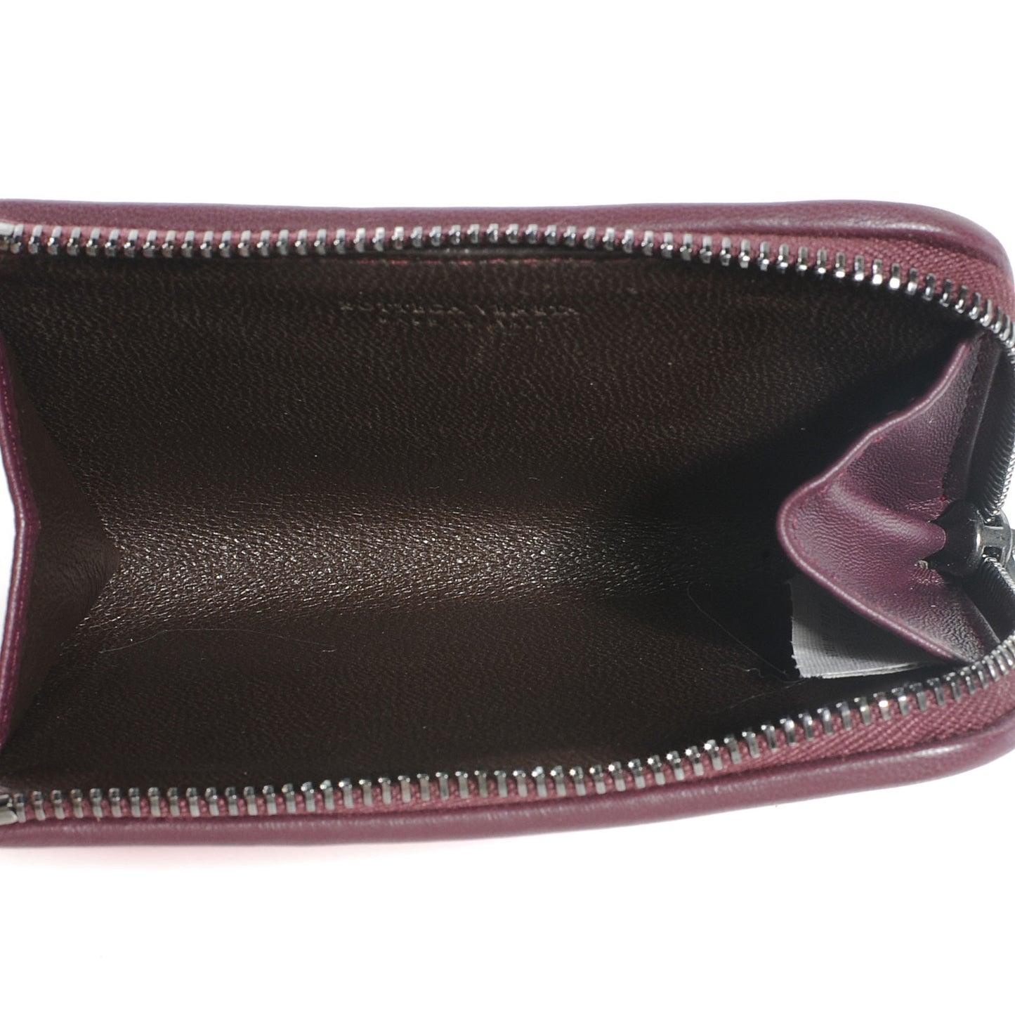 Nappa Intrecciato Coin Purse Fuchsia