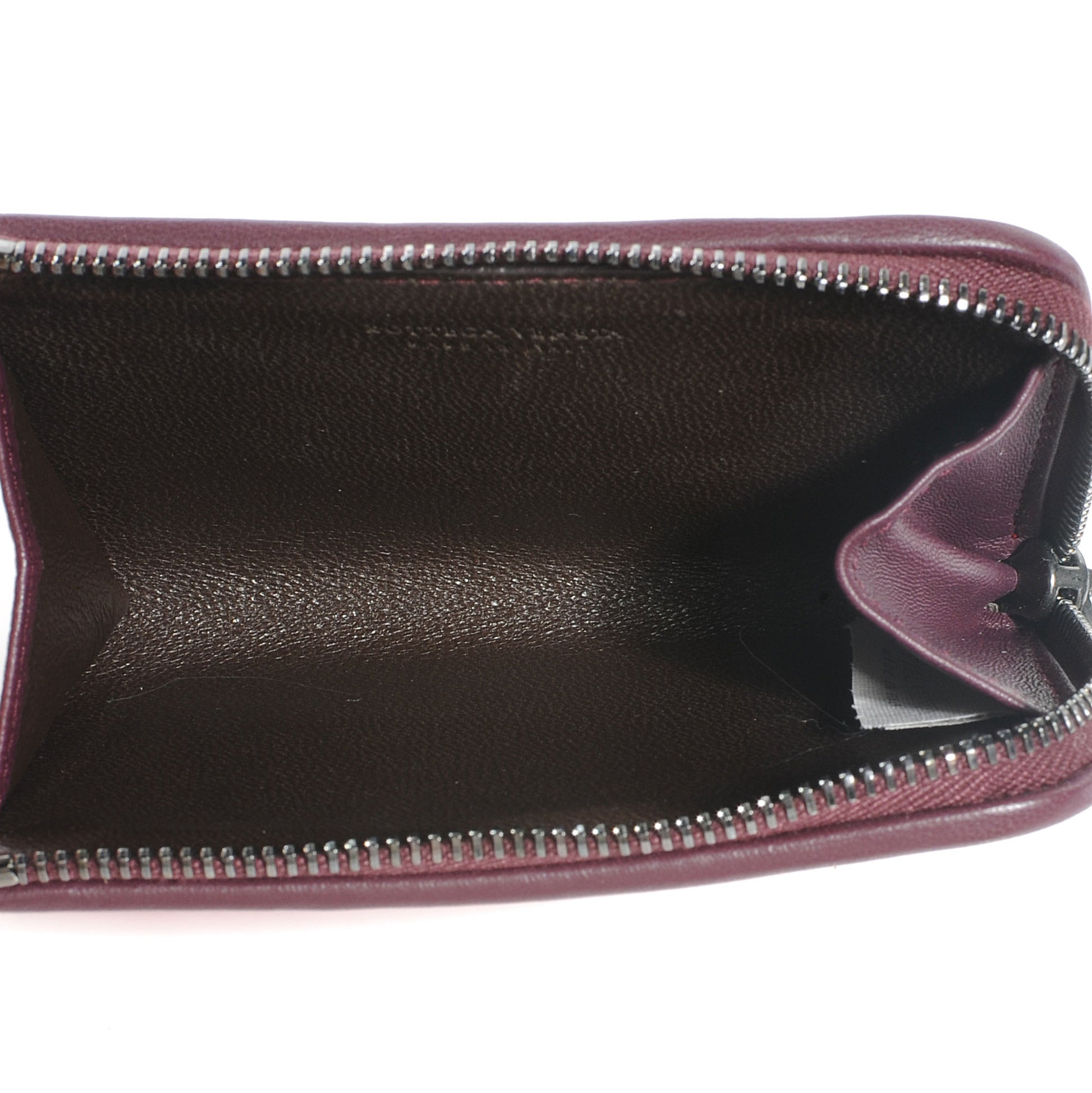 Bottega Veneta Nappa Intrecciato Coin Purse Fuchsia 6 of 9