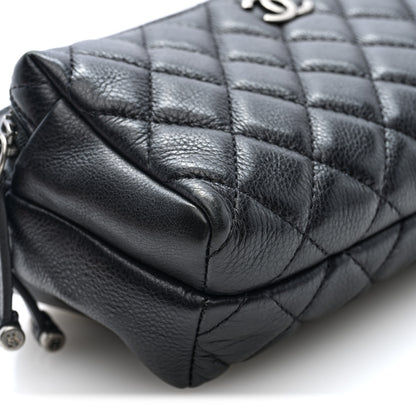 Chanel Calfskin Quilted Waist Bag Black 8 of 9