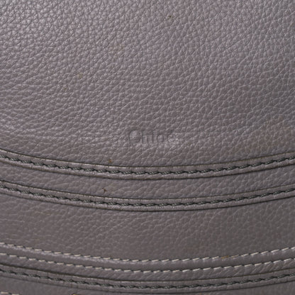 Chloe Calfskin Medium Marcie Top Handle Bag Cashmere Grey 16 of 18
