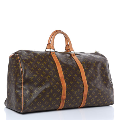 Louis Vuitton Monogram Keepall 55 3 of 16