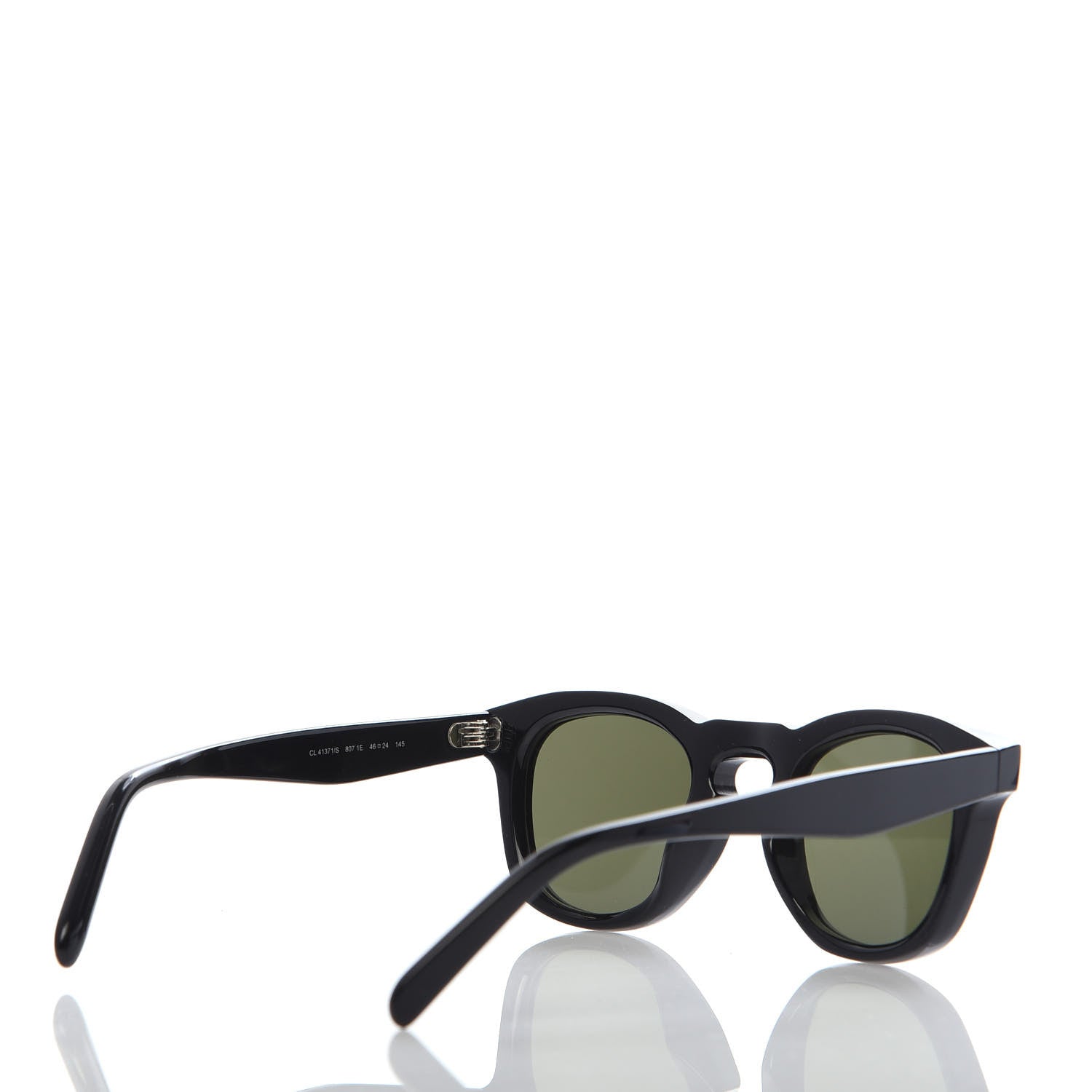 Celine Bevel Square Sunglasses CL41371/S Black 4 of 7