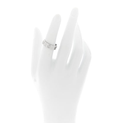 Cartier Platinum 5.5mm LOVE Ring 51 5.75 2 of 6