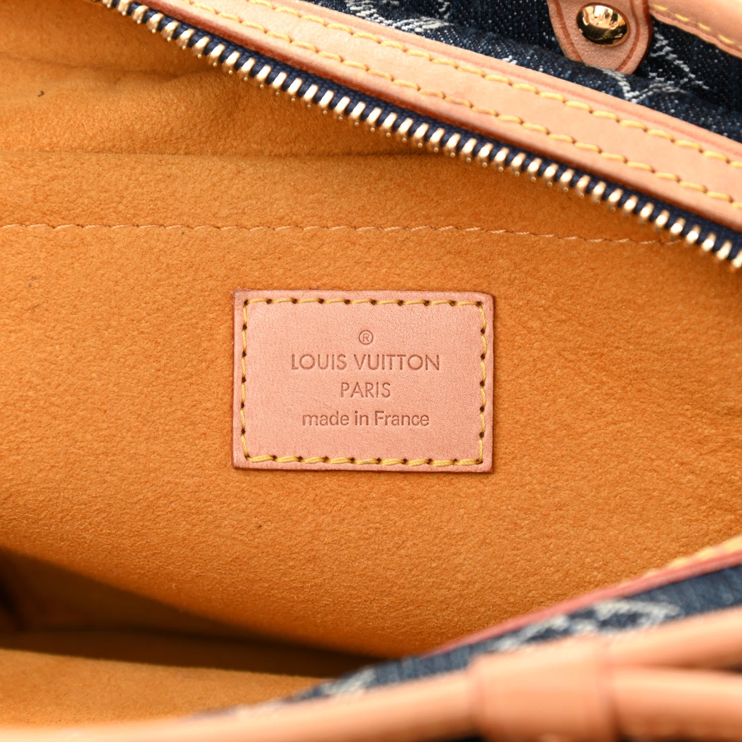 Louis Vuitton Denim Raye Porte Epaule MM 5 of 9