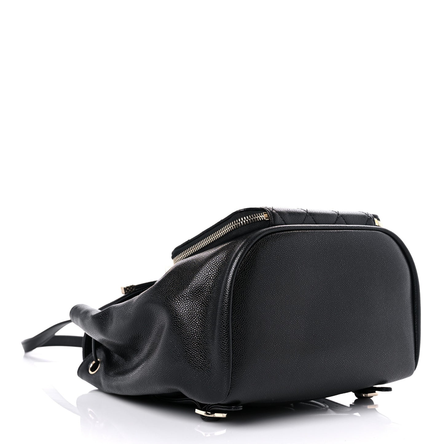 Caviar Quilted Business Affinity Backpack Black