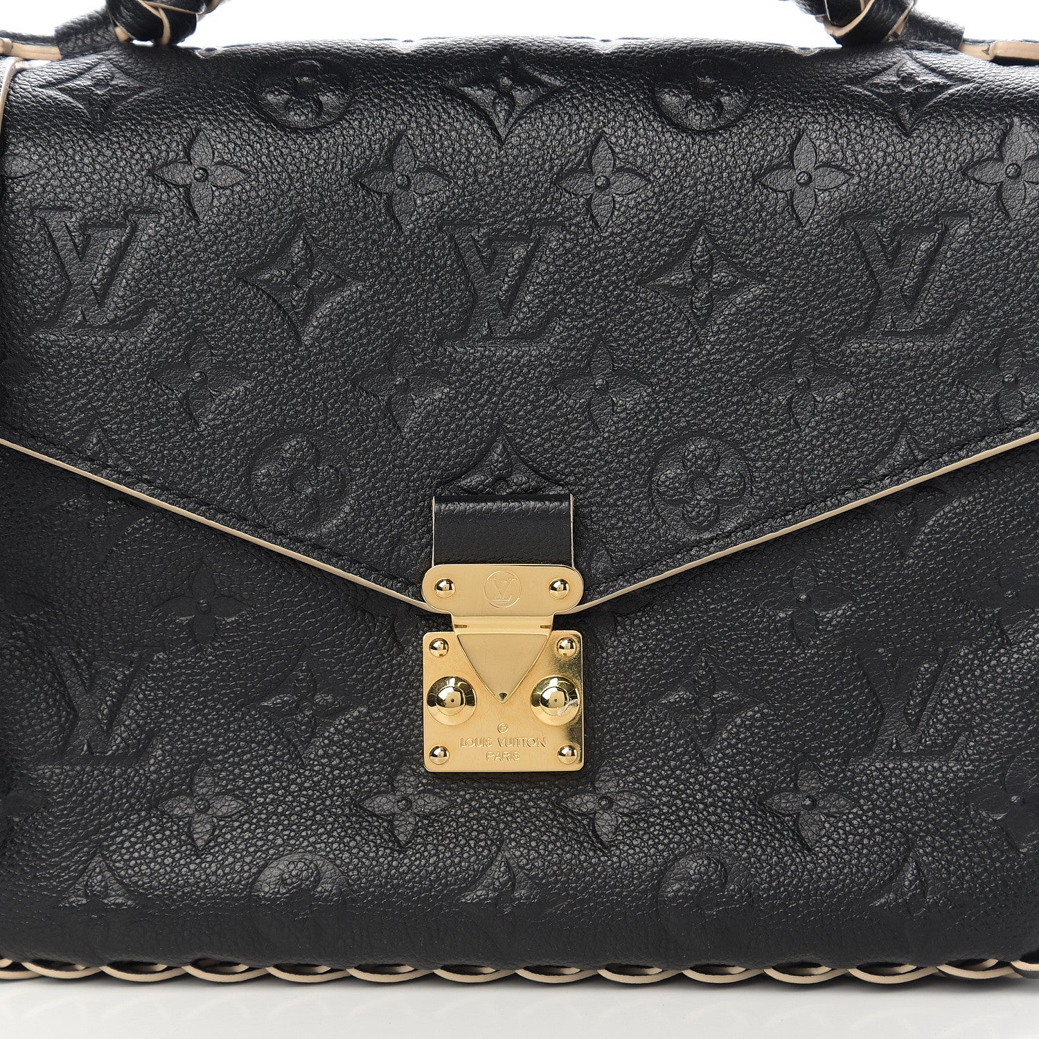 Louis Vuitton Empreinte Braided Pochette Metis Black 7 of 9