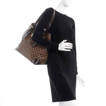 Louis Vuitton Damier Ebene Hampstead GM 2 of 14