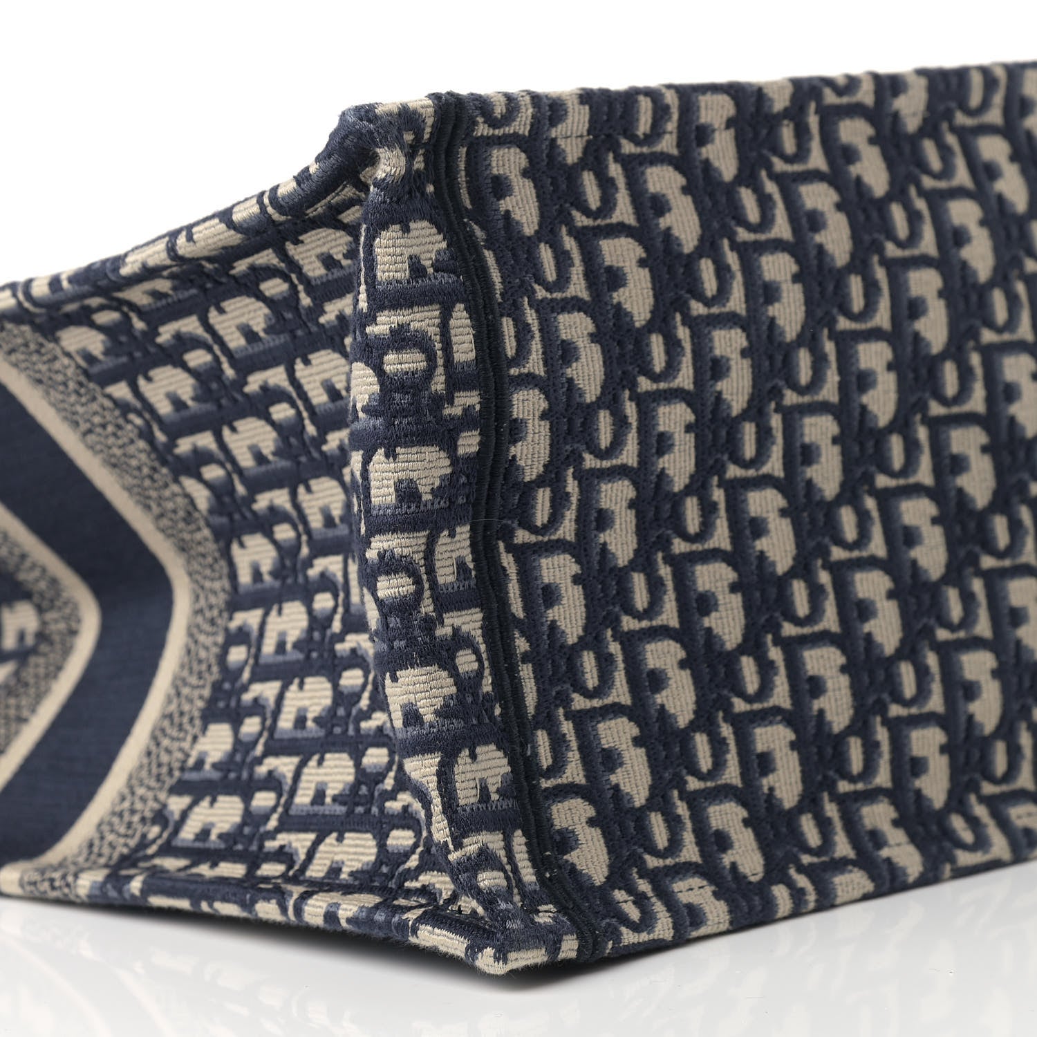 Christian Dior Oblique Book Tote Blue Multicolor 8 of 11