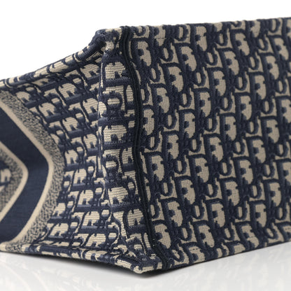 Christian Dior Oblique Book Tote Blue Multicolor 8 of 11