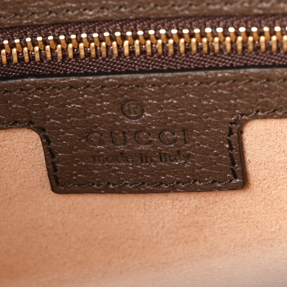 GG Supreme Monogram Medium Ophidia Shopping Tote Brown