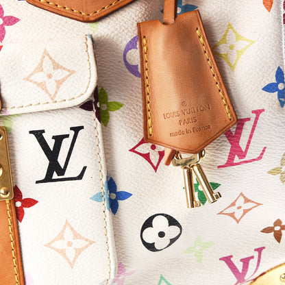 Louis Vuitton Monogram Multicolor Speedy 30 White 10 of 11