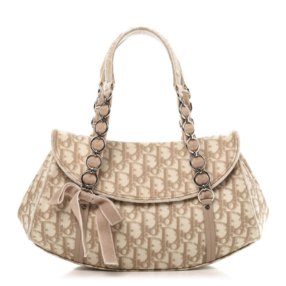 Christian Dior Monogram Romantique Trotter Bag Rose 1 of 15