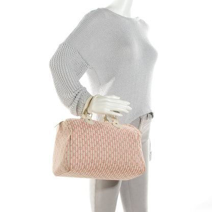 Louis Vuitton Mini Lin Croisette Speedy 30 Rouge 2 of 8